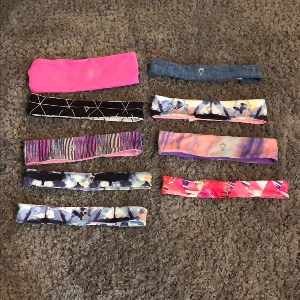 9 Pack of ivivva girls headbands